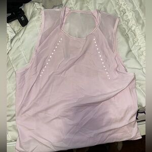 Baby Pink Lululemon tank top